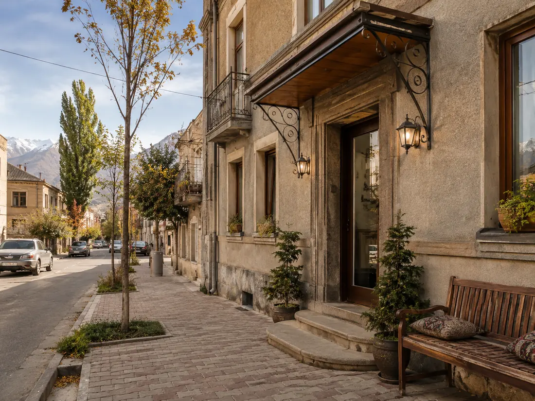 Hotel entrance