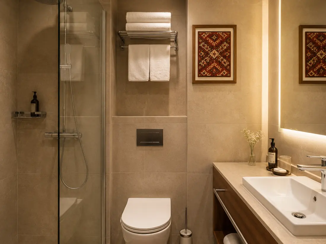 Hotel bathroom